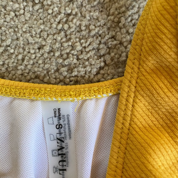 Yellow Zaful bikini - Picture 3 of 3